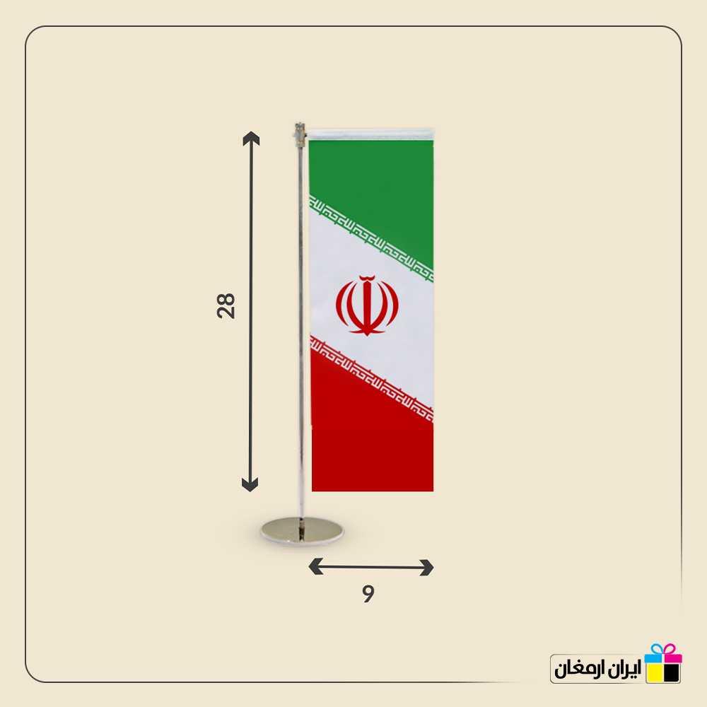 پرچم رومیزی ایران T و L