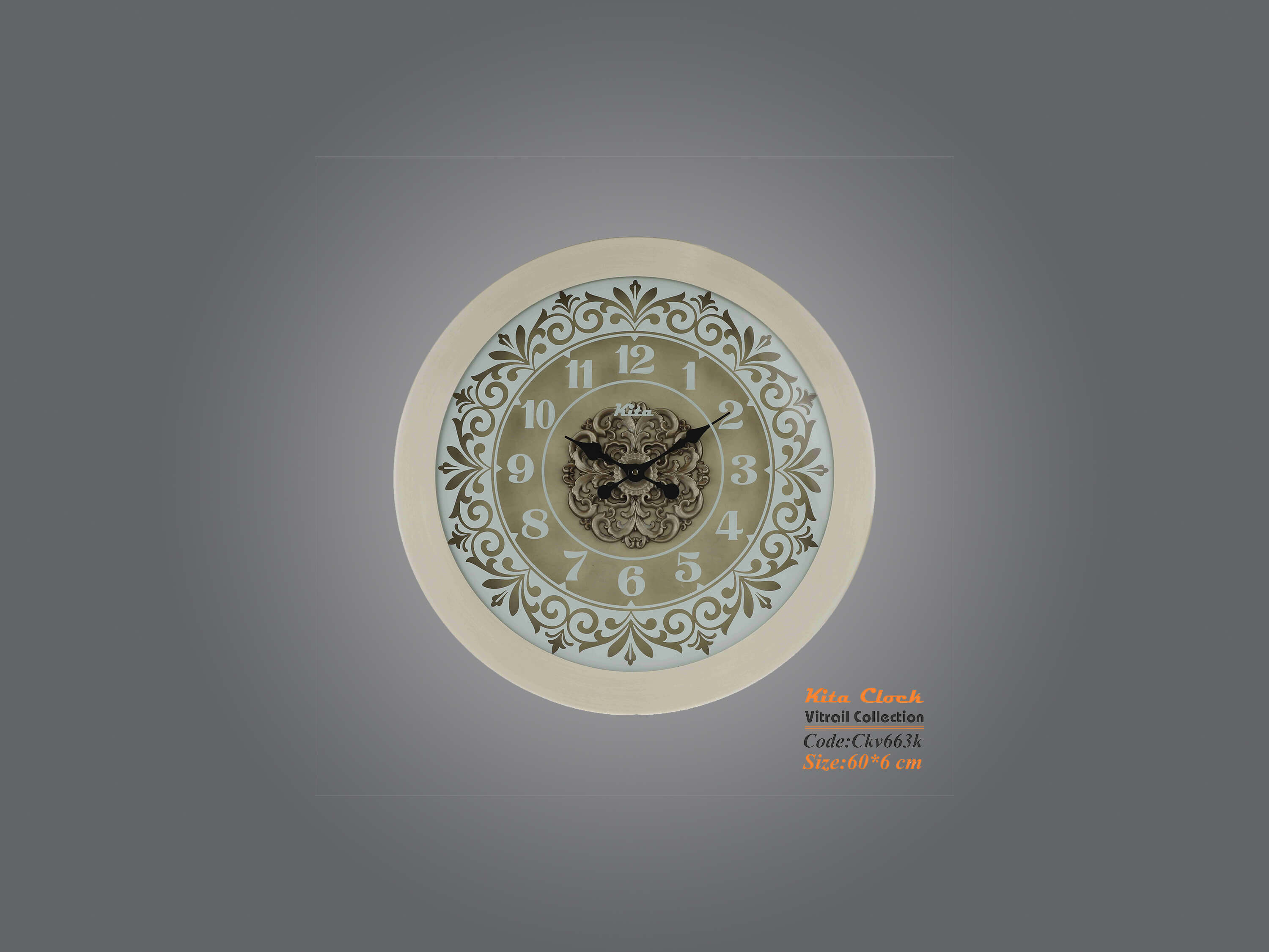 ساعت دیواری کد a10663 - 2