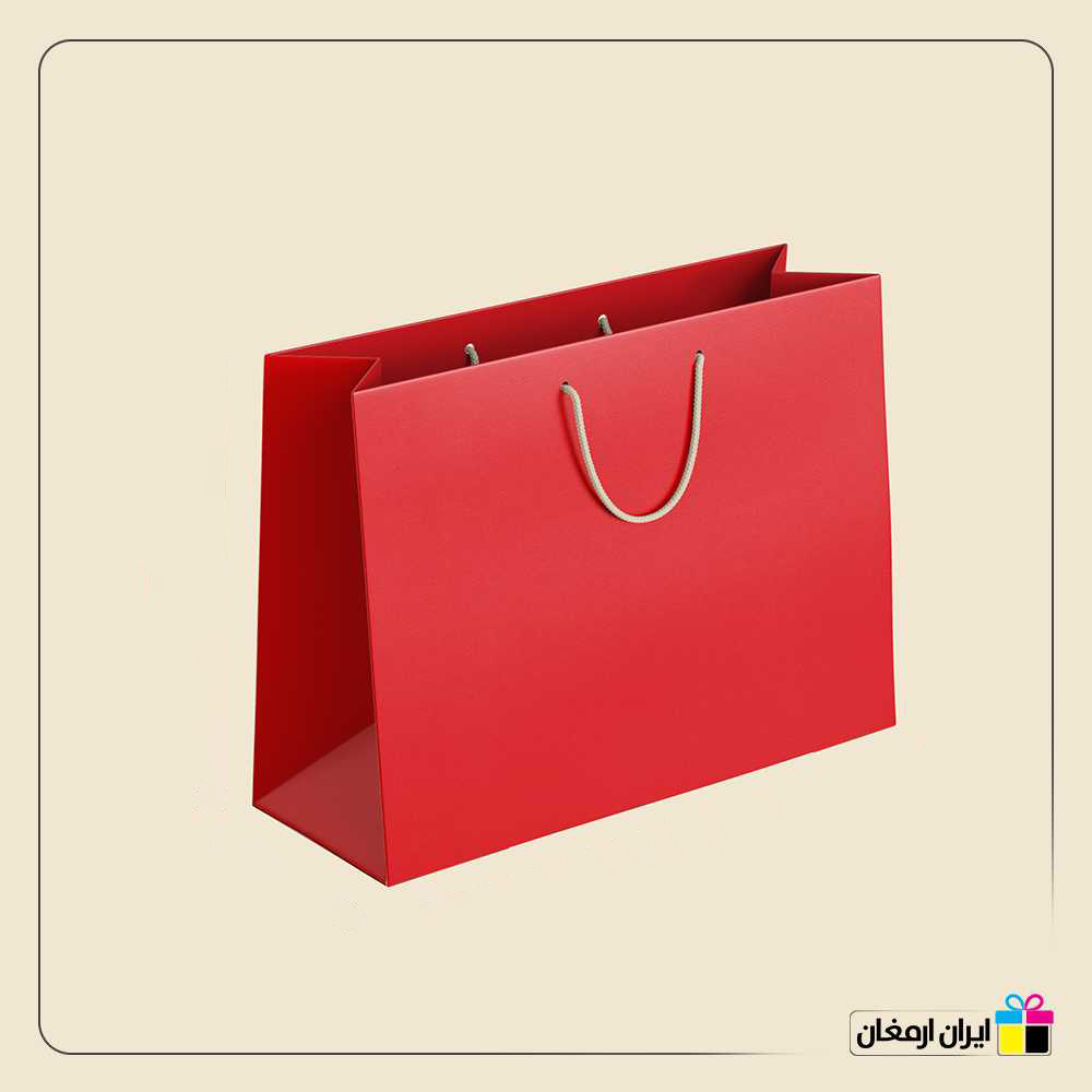 ساک خرید کاغذی گلاسه - 11