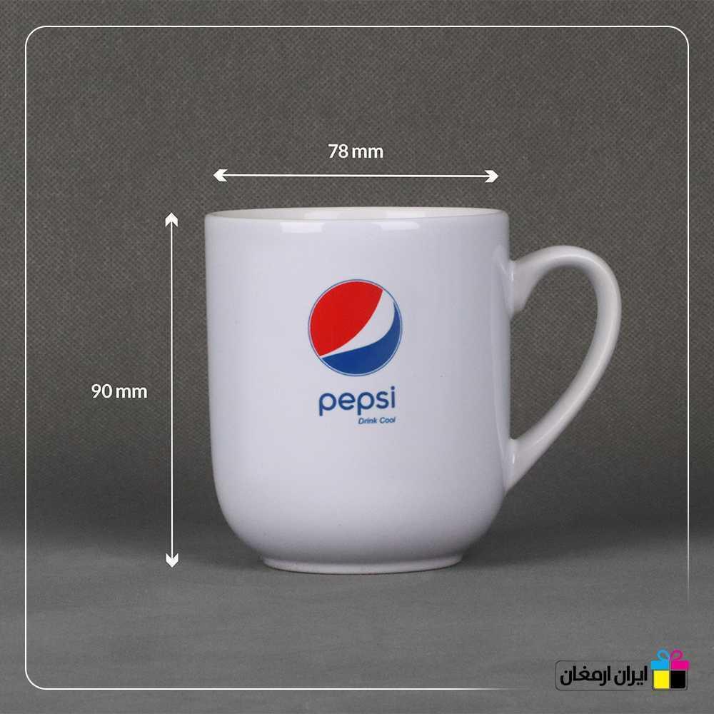لیوان سفید سرامیکی پانیا