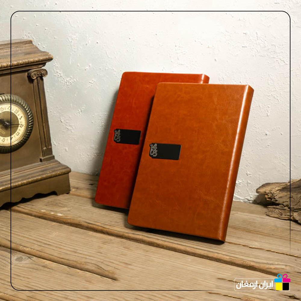 سالنامه رقعی چرم ترمو دیپلمات