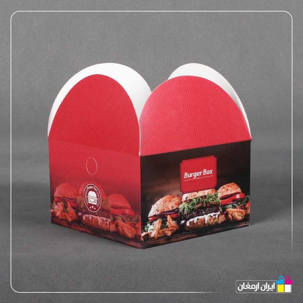جعبه همبرگر مدل بیرون بر