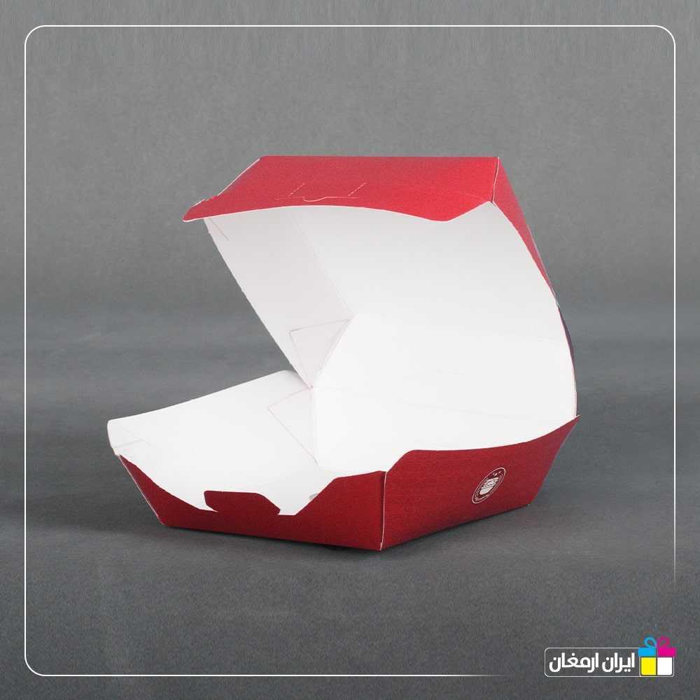 جعبه همبرگر مدل  صدفی