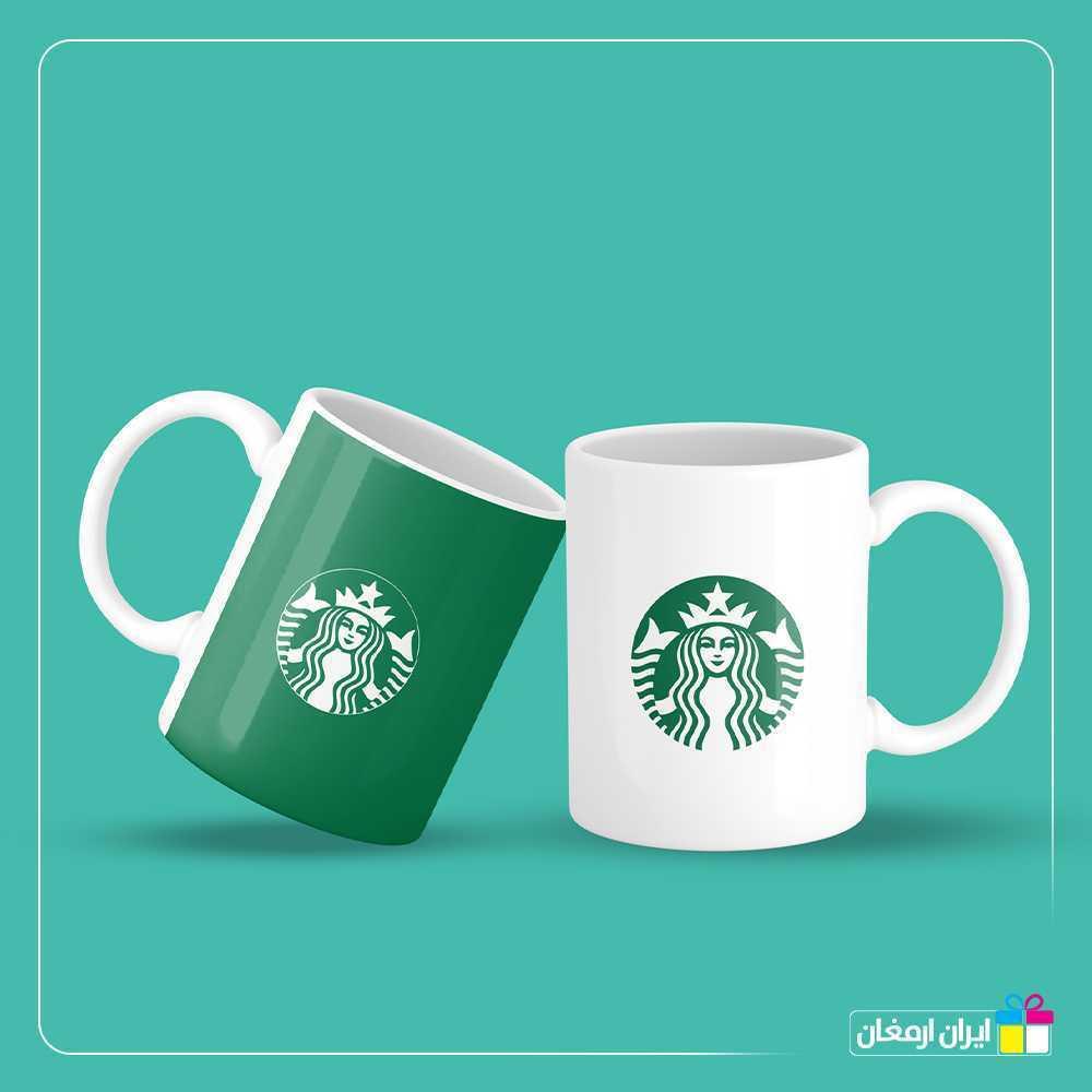 لیوان طرح سرامیکی استار باکس