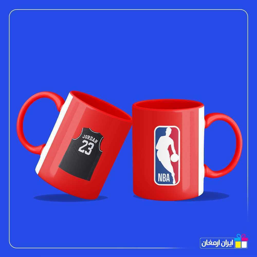 لیوان سرامیکی طرح ان بی ای