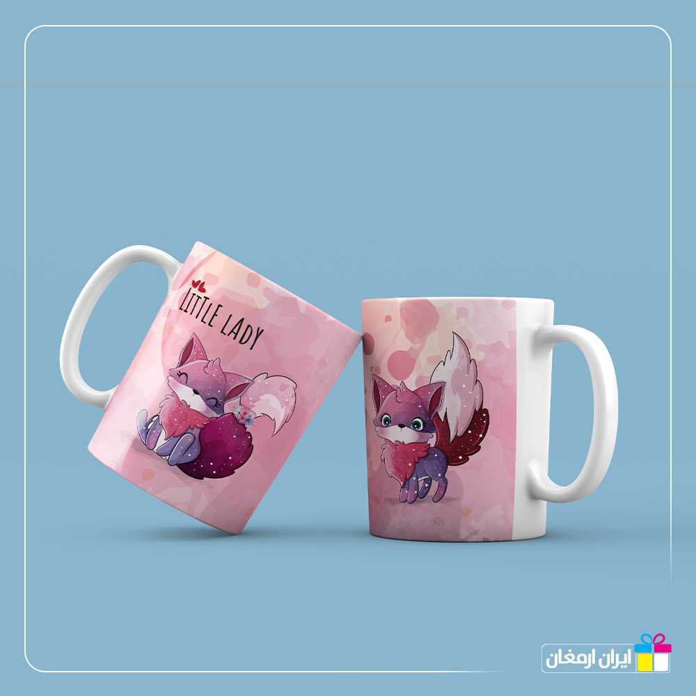 لیوان سرامیکی روباه