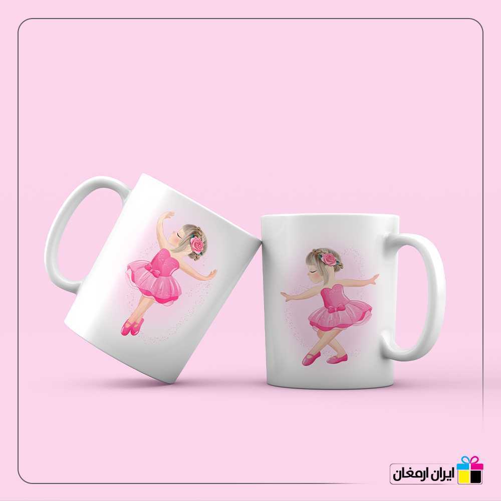 لیوان سرامیکی باله