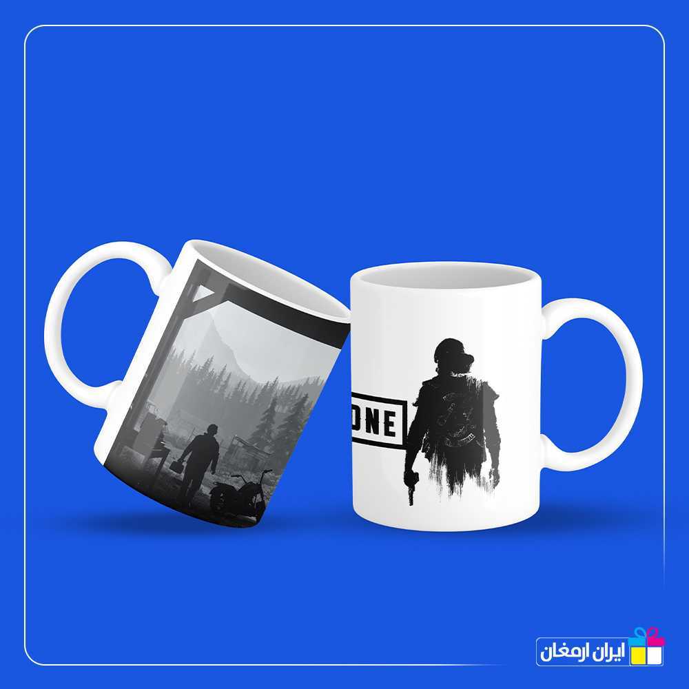 لیوان سرامیکی با طرح روزهای رفته