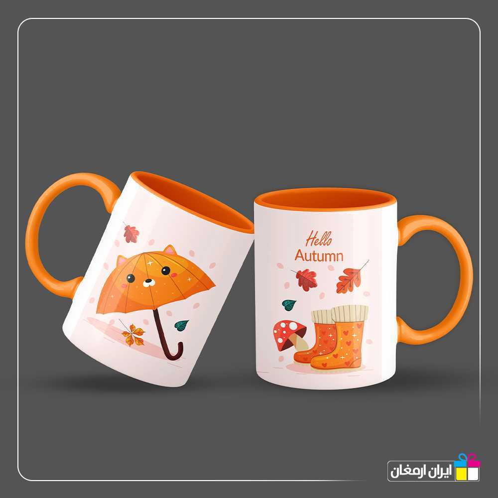 لیوان سرامیکی سلام پاییز