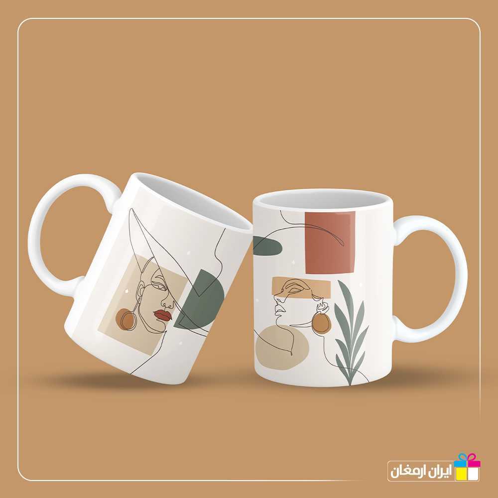لیوان سرامیکی دختر کلاه دار