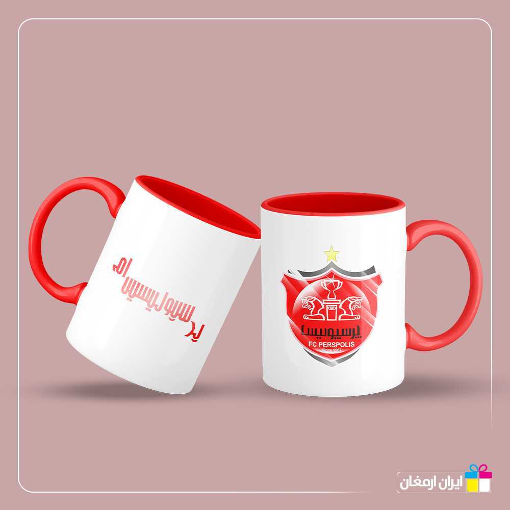 لیوان سرامیکی طرح پرسپولیسی ام