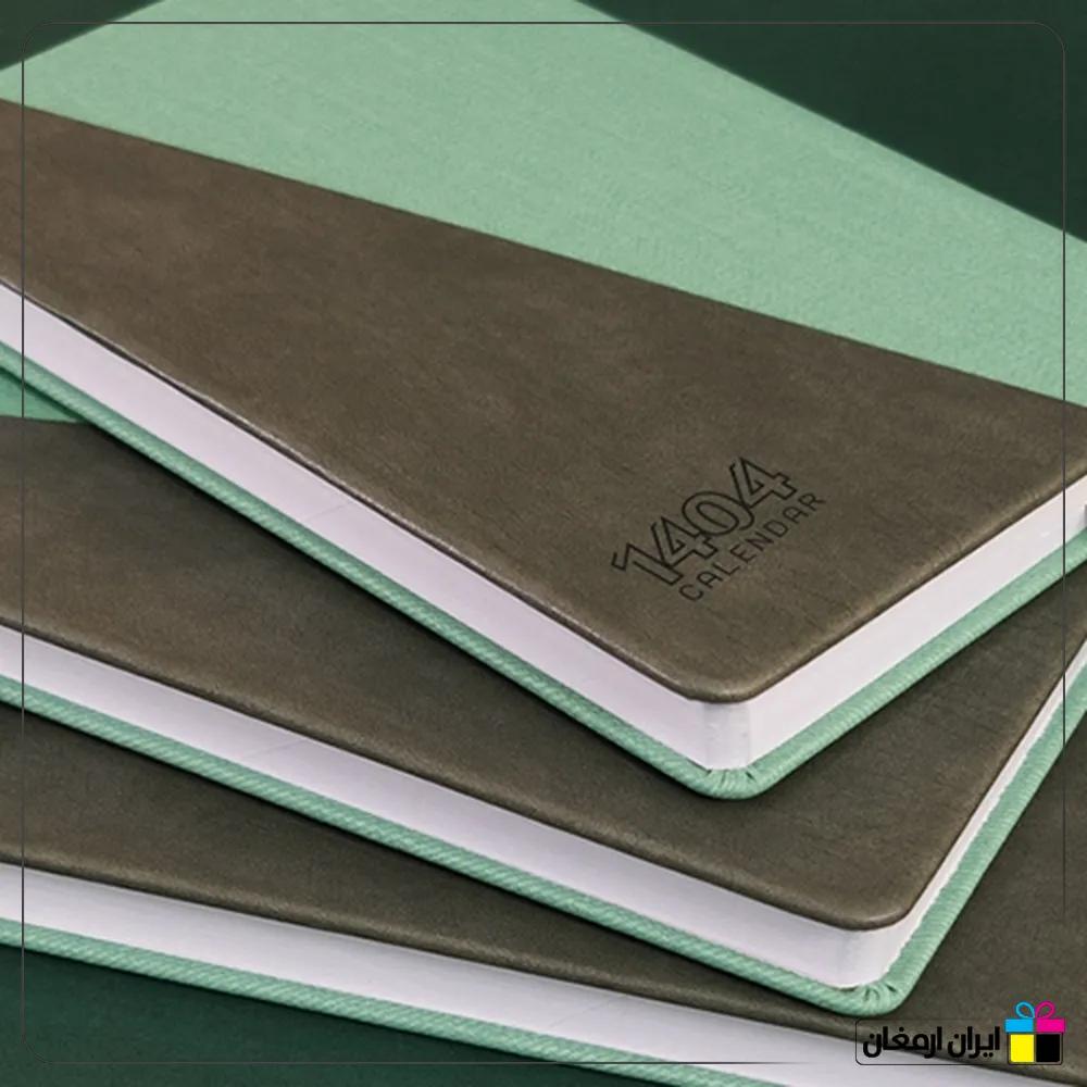 سررسید رقعی دو تیکه ژاکارد